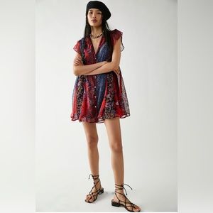 Free People Printed Dress